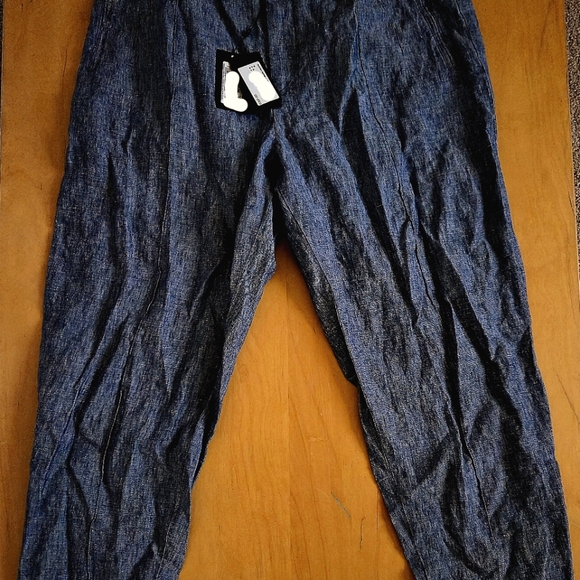 Giorgio Armani Denim Blue Trousers
